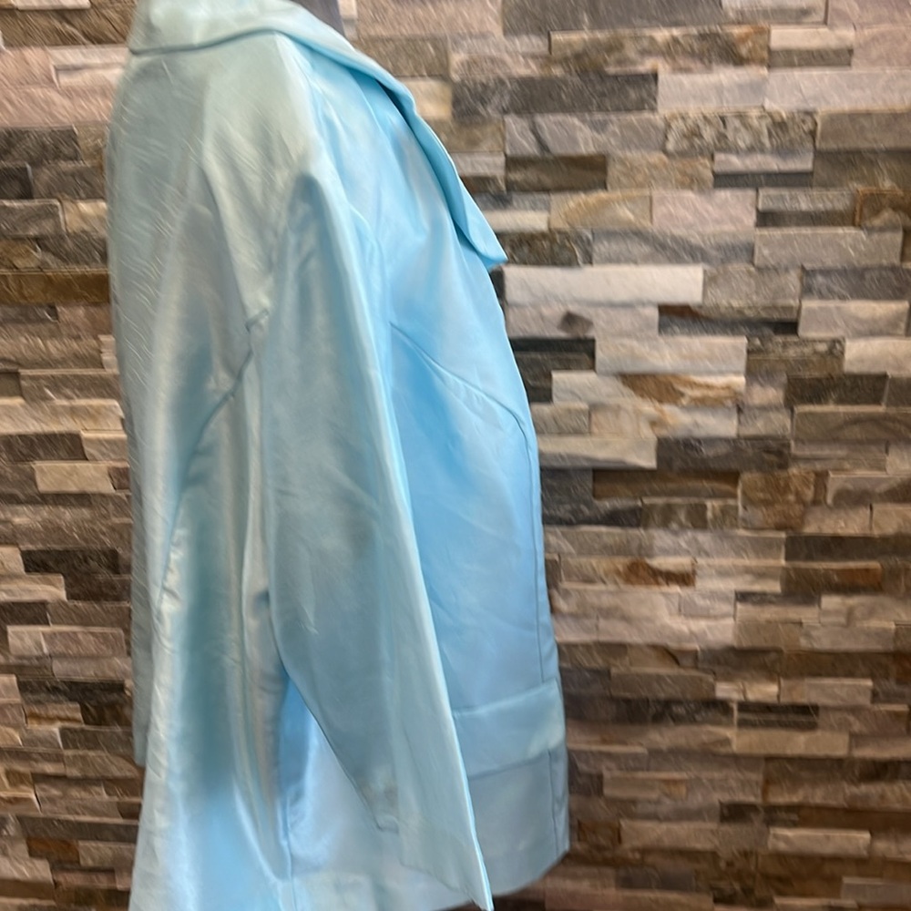 Le bos Elegant Light Blue Women's Jacket - Picture 6 of 8